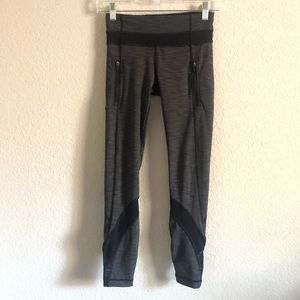 Lululemon Inspire Tight II 25” Heathered Black 2